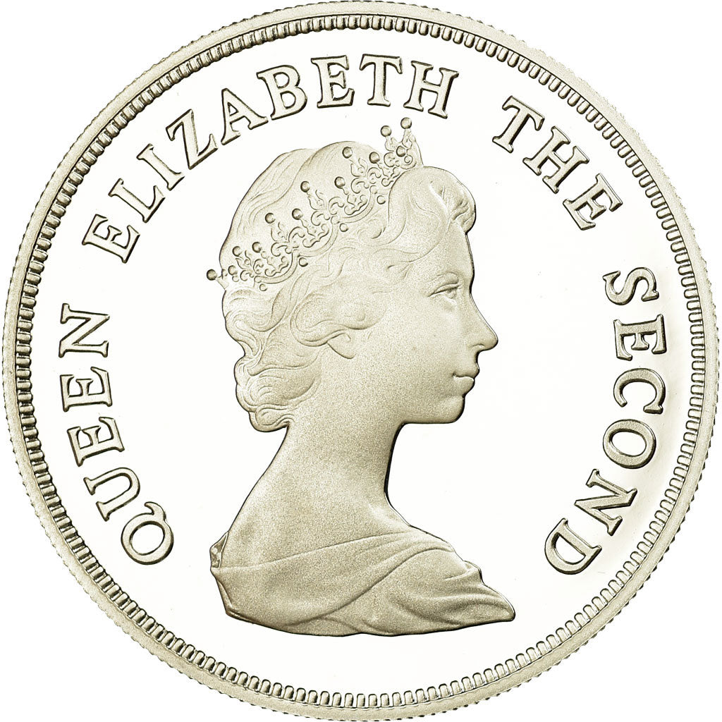 Coin, Tuvalu, Elizabeth II, 10 Dollars, 1981, British Royal Mint, MS(65-70)