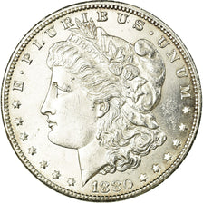 Coin, United States, Morgan Dollar, Dollar, 1880, U.S. Mint, San Francisco