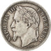 FRANCE, 1 Franc, 1867, Paris, KM #806.1, VF(30-35), Silver, Gadoury #463, 4.98