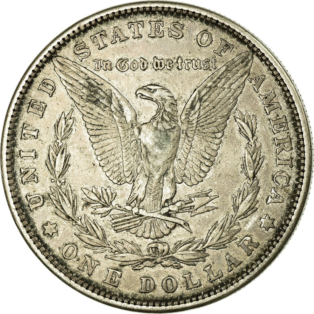 Monnaie, États-Unis, Morgan Dollar, Dollar, 1881, U.S. Mint, Philadelphie, TB+