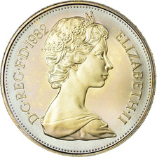 Coin, Great Britain, Elizabeth II, 10 Pence, 1982, Proof, MS(63), Copper-nickel