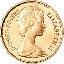 Coin, Great Britain, Elizabeth II, 2 Pence, 1982, Proof, MS(65-70), Bronze