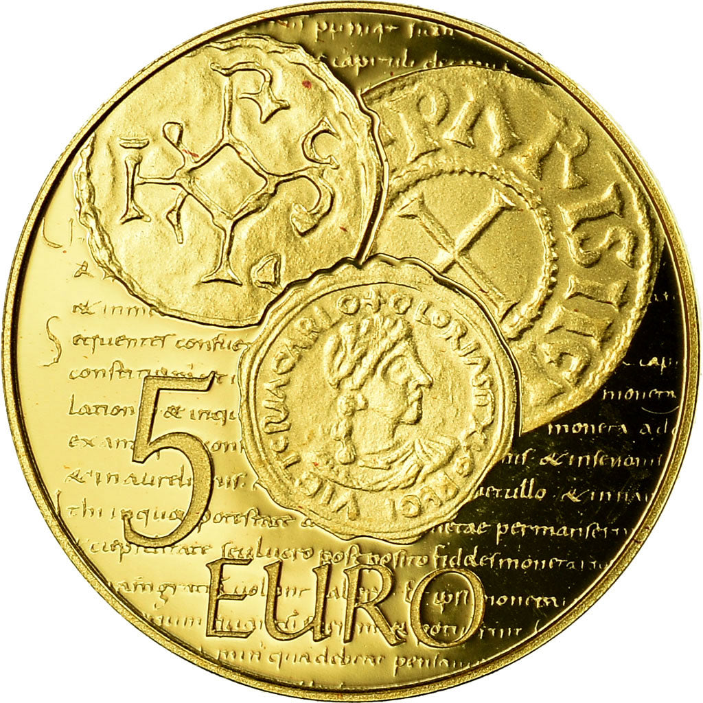 France, 5 Euro, Semeuse, 2014, BE, MS(65-70), Gold
