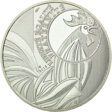 France, 10 Euro, Coq, 2015, BE, MS(65-70), Silver, Gadoury:EU728