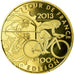 France, 5 Euros, Tour de France, 2013, BE, MS(65-70), Gold, Gadoury:EU 615