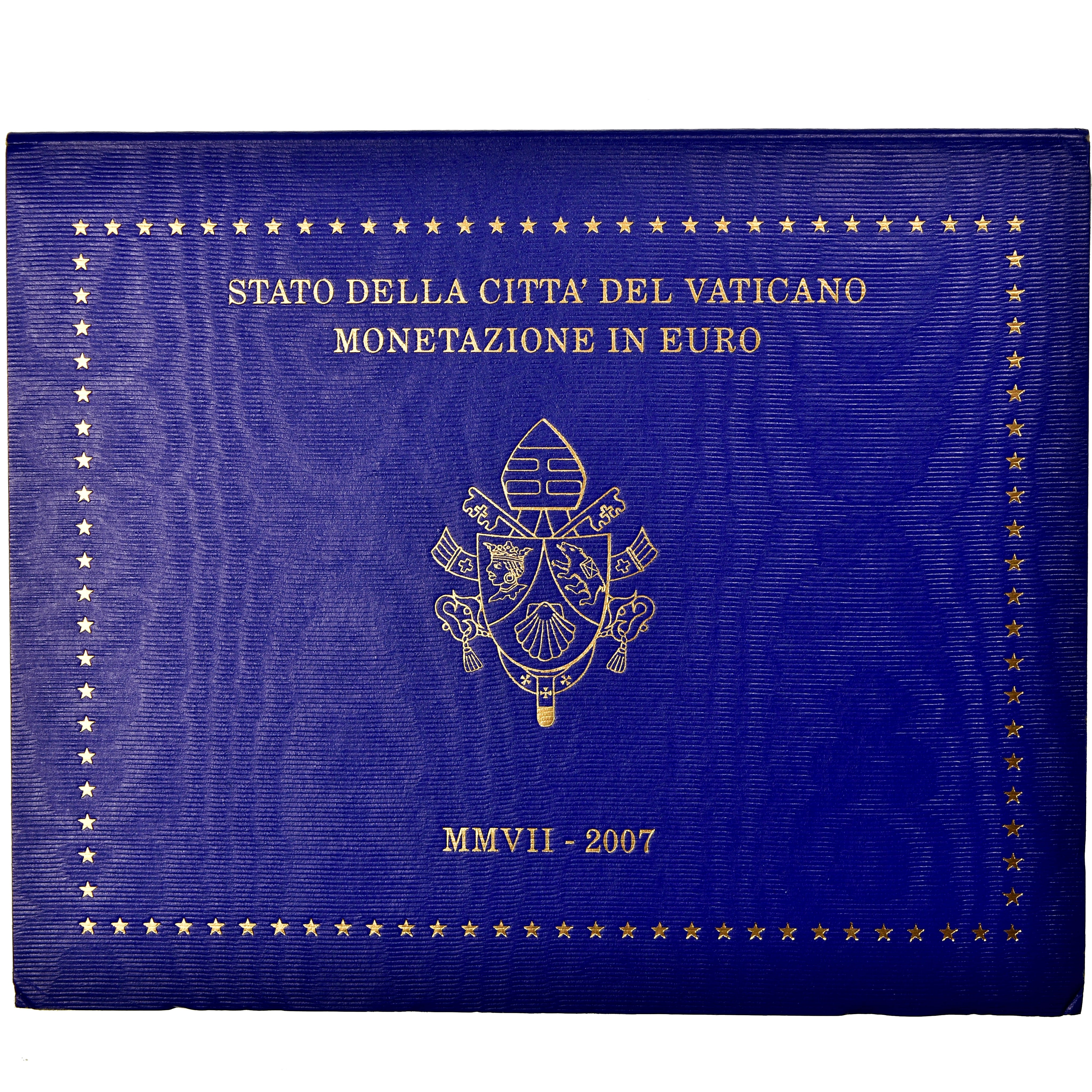 Vatican, 1 Cent to 2 Euro, 2007, FDC, (No Composition)