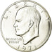 Coin, United States, Eisenhower Dollar, Dollar, 1971, U.S. Mint, San Francisco