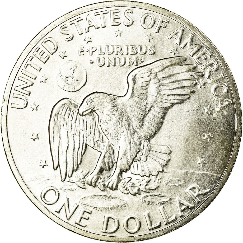 Coin, United States, Eisenhower Dollar, Dollar, 1971, U.S. Mint, San Francisco