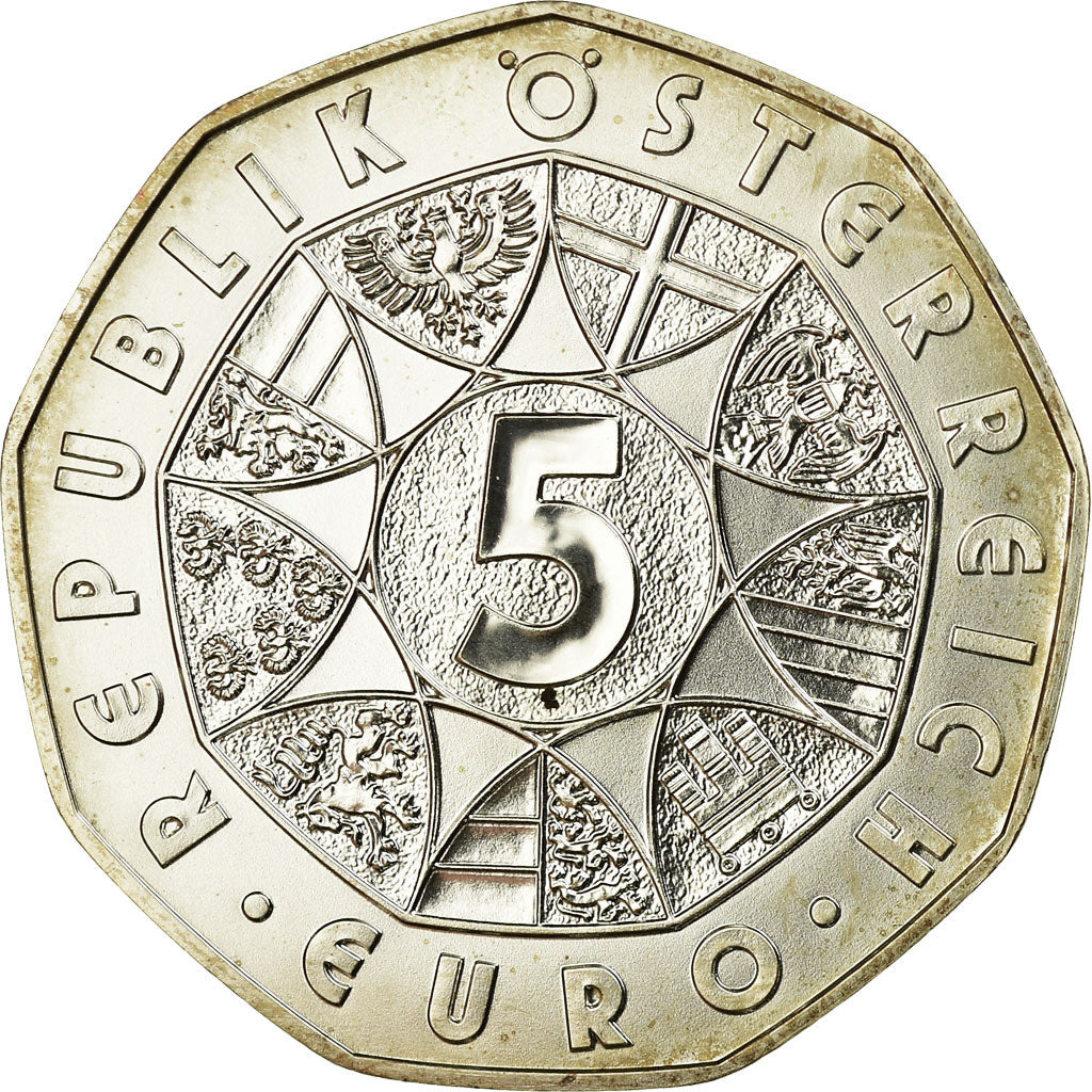 Autriche, 5 Euro, Mozart, 2006, FDC, Argent, KM:3131