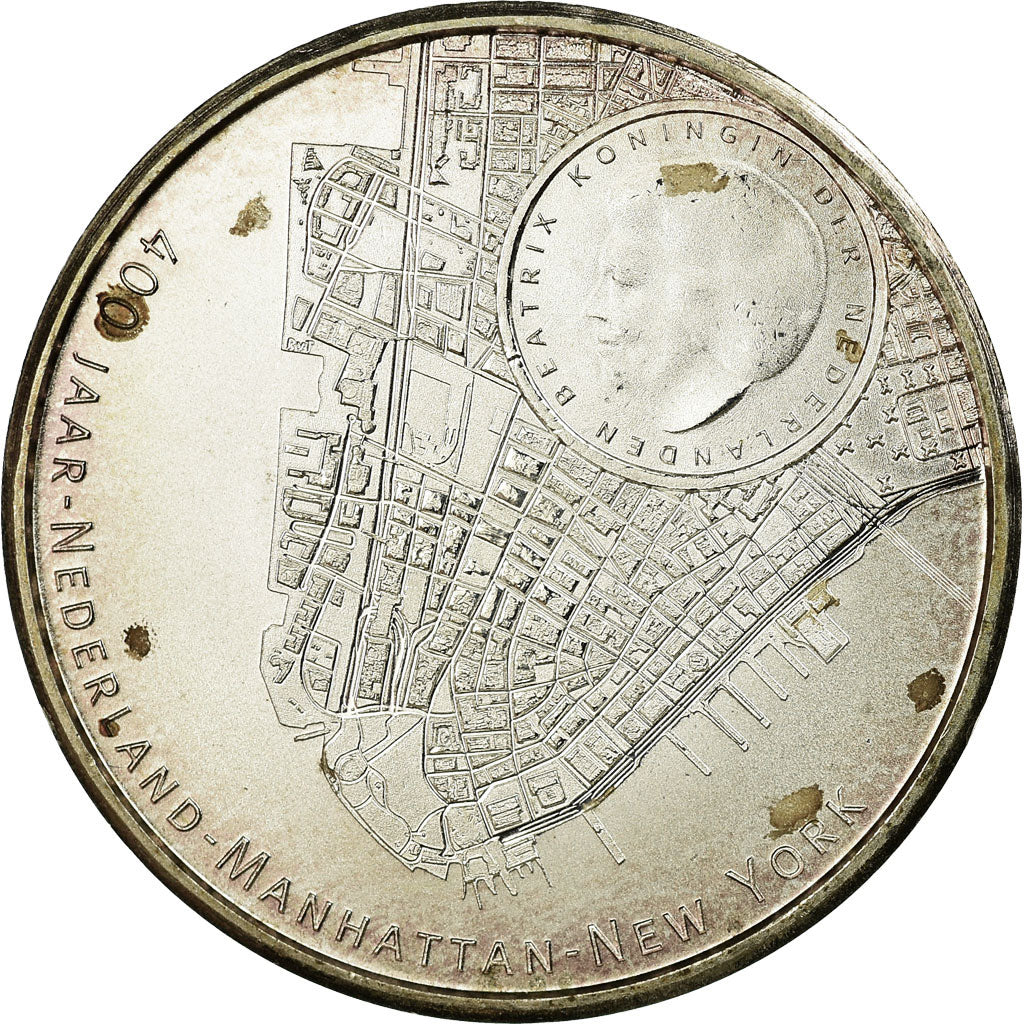 Netherlands, 5 Euro, 2009, VF(30-35), Silver Plated Copper, KM:282a