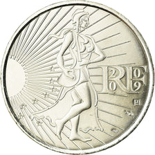 France, 10 Euro, 2009, AU(55-58), Silver, KM:1580