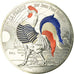 France, 50 Euro, Jean Paul Gaultier - Coq marinière, 2017, MS(65-70), Silver