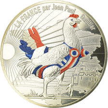 Francia, 50 Euro, Jean Paul Gaultier - La Poule, 2017, FDC, Argento
