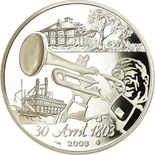France, 1-1/2 Euro, Vente de la Louisiane aux U.S.A, 2003, BE, MS(65-70)