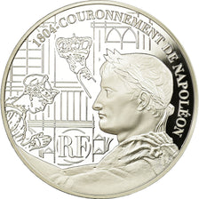 Frankreich, 1-1/2 Euro, Couronnement de Napoléon, 2004, BE, STGL, Silber
