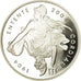 France, 1-1/2 Euro, Entente Cordiale, Le siècle, 2004, BE, MS(65-70), Silver