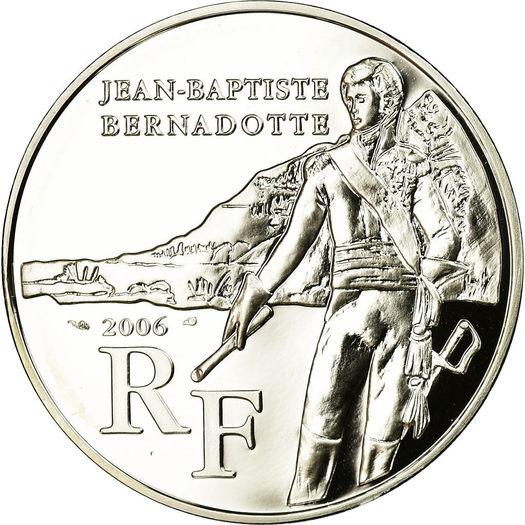 France, 1/4 Euro, Jean-Baptiste Bernadotte - Maréchal d'Empire, 2006, BU