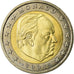 Monaco, 2 Euro, 2001, MS(63), Bi-Metallic, KM:186