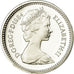 Coin, Great Britain, Elizabeth II, Pound, 1984, Piéfort, MS(65-70), Silver