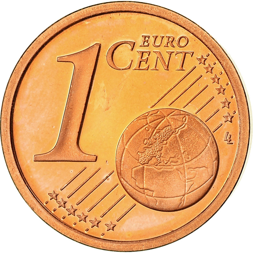 France, Euro Cent, 2002, BE, MS(63), Copper Plated Steel, KM:1282
