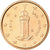 San Marino, Euro Cent, 2010, MS(63), Copper Plated Steel, KM:440