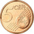 San Marino, 5 Euro Cent, 2010, MS(63), Copper Plated Steel, KM:442