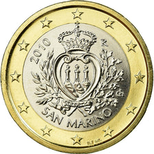 San Marino, Euro, 2010, UNZ, Bi-Metallic