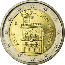 San Marino, 2 Euro, 2010, SPL, Bi-metallico