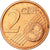San Marino, 2 Euro Cent, 2005, VF(30-35), Aço Cromado a Cobre, KM:441