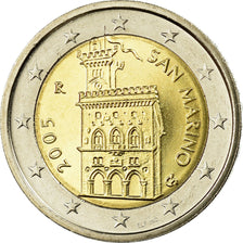 San Marino, 2 Euro, 2005, UNZ, Bi-Metallic