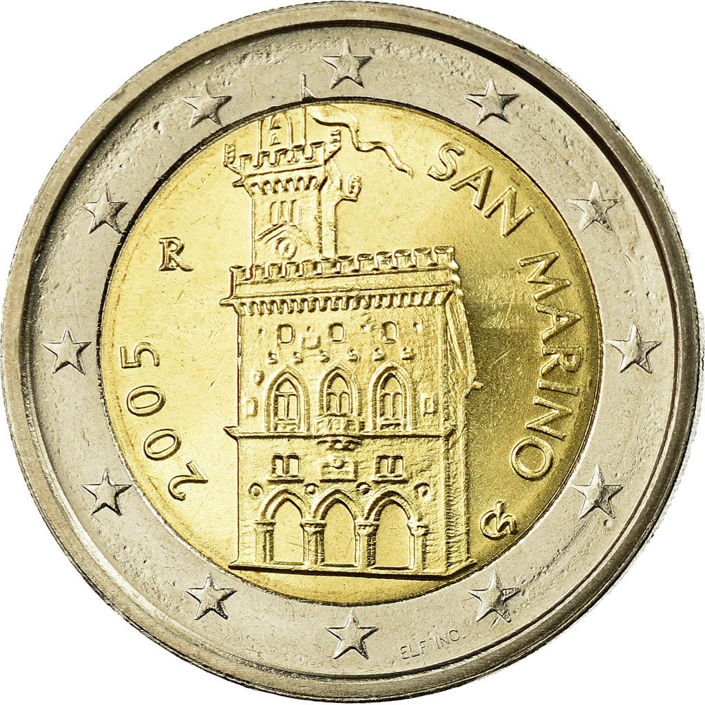 San Marino, 2 Euro, 2005, SPL, Bi-Metallic