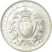 San Marino, 5 Euro, Melchiorre Delfico, 2006, Rome, MS(65-70), Srebro