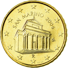 San Marino, 10 Euro Cent, 2006, SPL, Ottone, KM:443