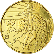 France, 100 Euros, 2009, MS(65-70), Gold