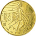 France, 100 Euros, 2009, MS(65-70), Gold