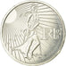 France, 15 Euro, 2008, MS(63), Silver, KM:1535