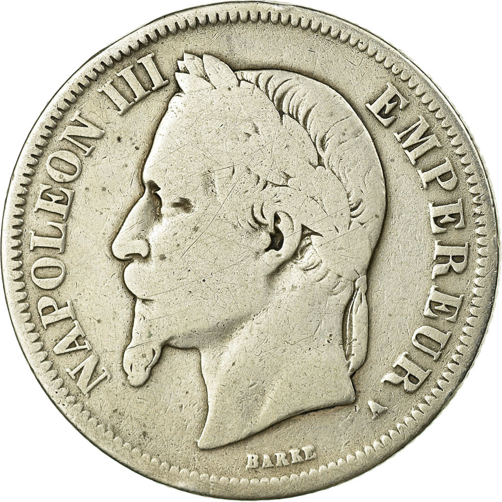 Münze, Frankreich, Napoleon III, Napoléon III, 2 Francs, 1866, Paris, SGE+