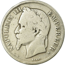 Münze, Frankreich, Napoleon III, Napoléon III, 2 Francs, 1866, Paris, SGE+