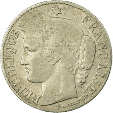 Moneta, Francia, Cérès, 50 Centimes, 1881, Paris, MB, Argento, KM:834.1