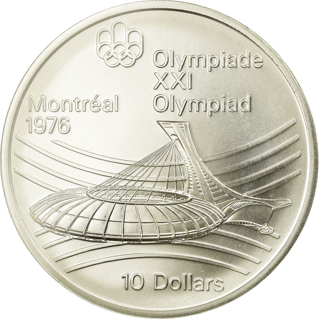 Coin, Canada, Elizabeth II, 10 Dollars, 1976, Royal Canadian Mint, Ottawa