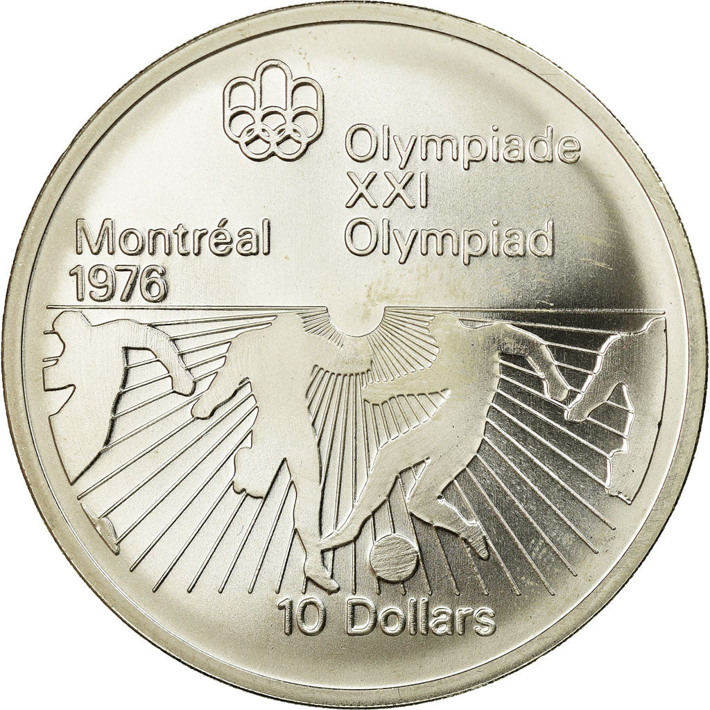 Coin, Canada, Elizabeth II, 10 Dollars, 1976, Royal Canadian Mint, Ottawa