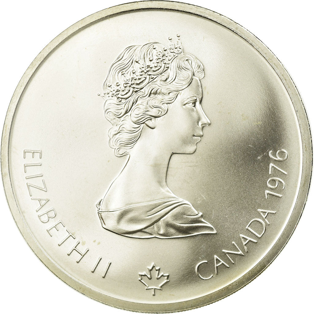 Coin, Canada, Elizabeth II, 10 Dollars, 1976, Royal Canadian Mint, Ottawa