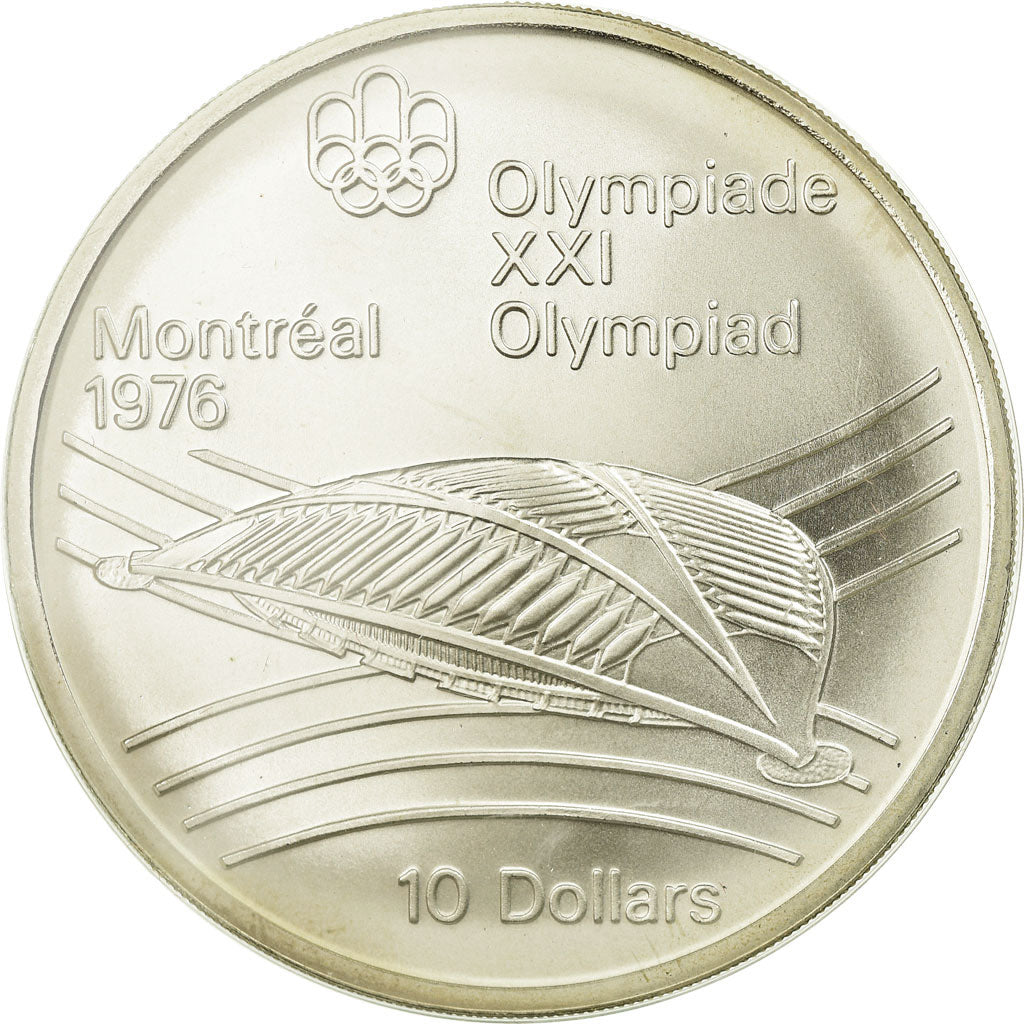 Coin, Canada, Elizabeth II, 10 Dollars, 1976, Royal Canadian Mint, Ottawa