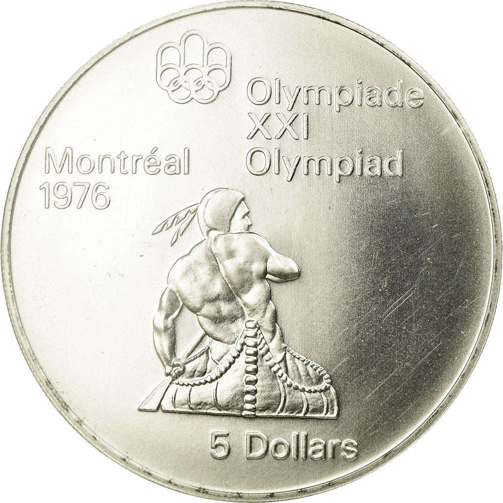 Coin, Canada, Elizabeth II, 5 Dollars, 1974, Royal Canadian Mint, Ottawa
