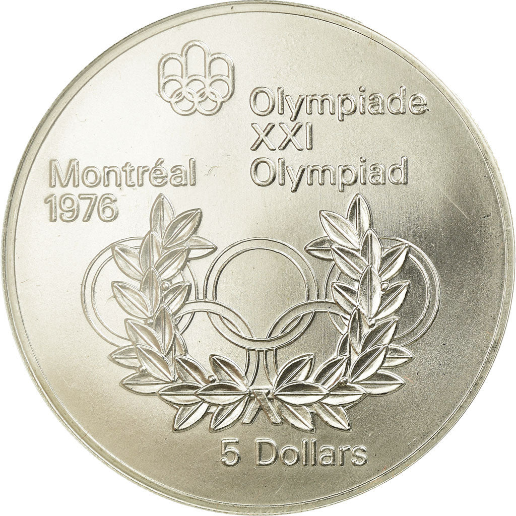 Coin, Canada, Elizabeth II, 5 Dollars, 1974, Royal Canadian Mint, Ottawa