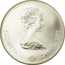 Coin, Canada, Elizabeth II, 5 Dollars, 1975, Royal Canadian Mint, Ottawa