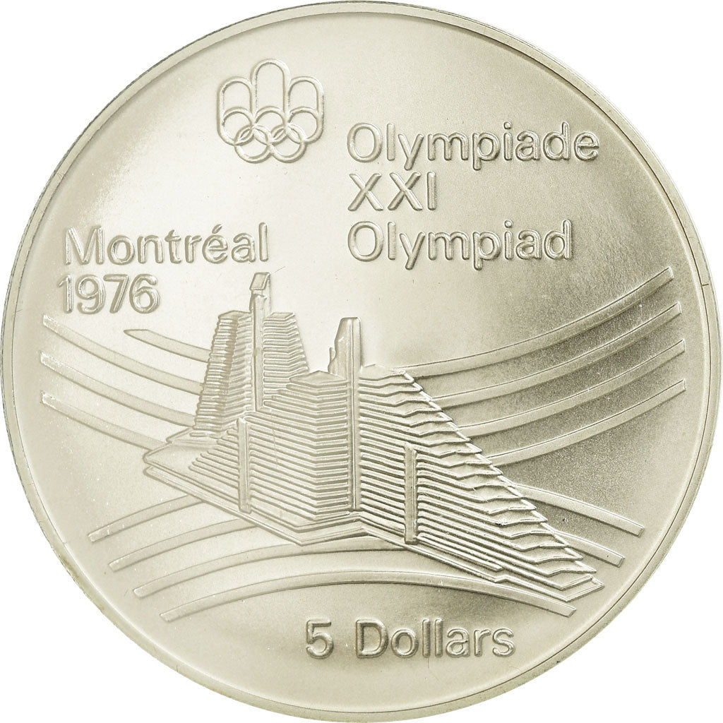 Coin, Canada, Elizabeth II, 5 Dollars, 1976, Royal Canadian Mint, Ottawa