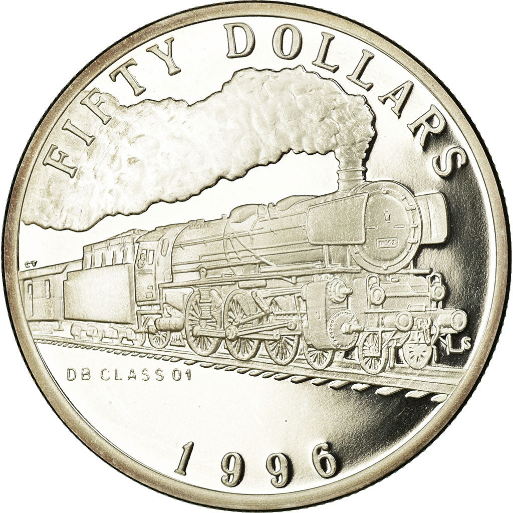 Moneda, Islas Marshall, 50 Dollars, 1996, Roger Williams , Proof, FDC, Plata