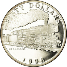 Moneda, Islas Marshall, 50 Dollars, 1996, Roger Williams , Proof, FDC, Plata