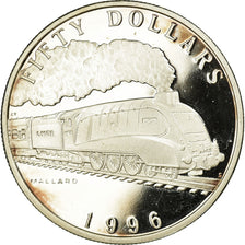 Moneda, Islas Marshall, 50 Dollars, 1996, Roger Williams , Proof, SC, Plata